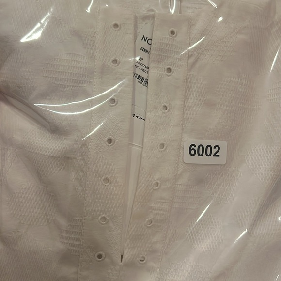 Chloe | Puff-Sleeved V-Neck Blouse | White/Ivory | Size 38 Womens 4 US | NWT - Picture 15 of 15